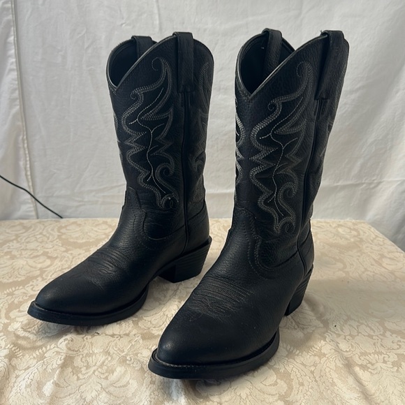 Justin unisex, cowboy boots 8.5D display picture 1